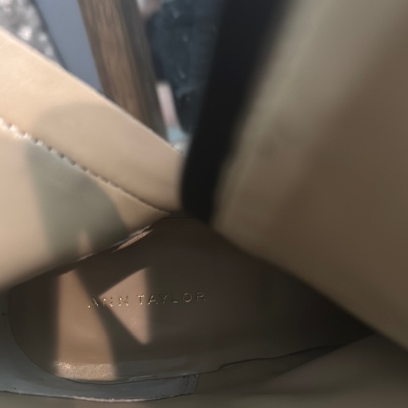 Ann Taylor Black Ankle Boots Sleek Design - Picture 7 of 7